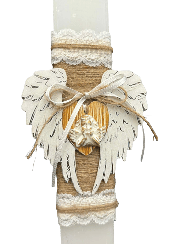 Λαμπάδα Πλακέ - ο φύλακας άγγελος